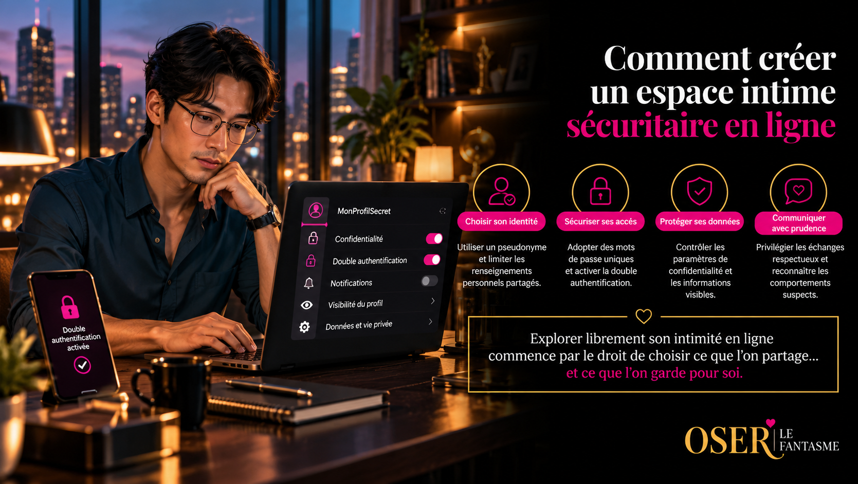 Comment créer un espace intime sécuritaire en ligne