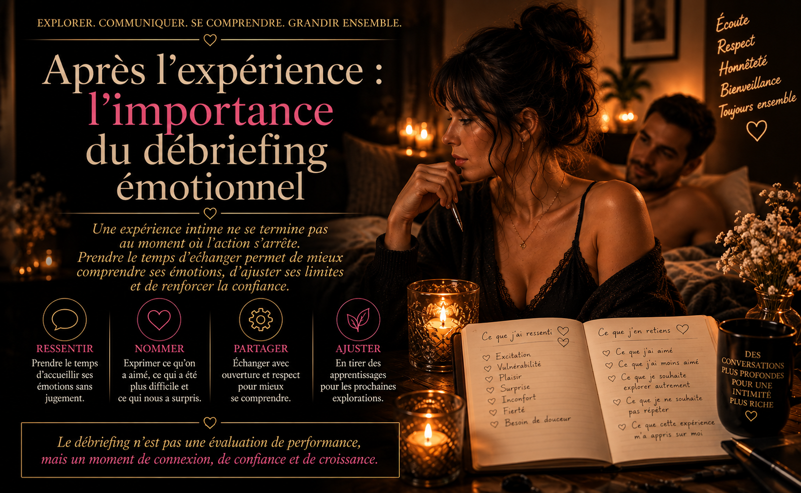 Après l’expérience : l’importance du débriefing émotionnel