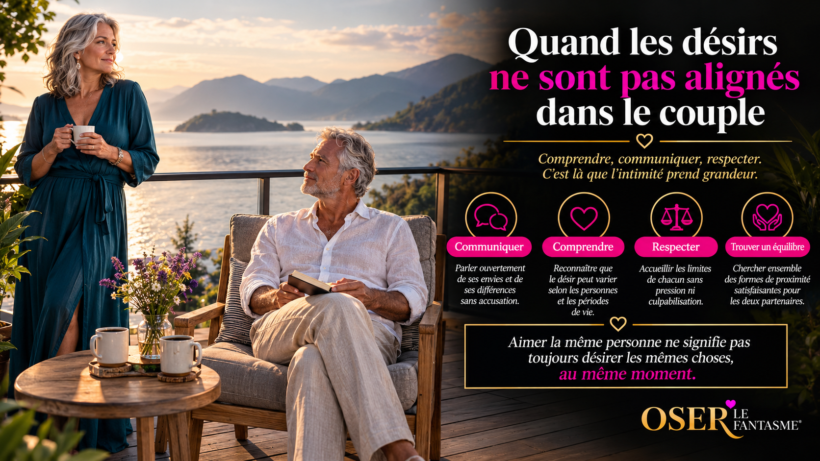 Quand les désirs ne sont pas alignés dans le couple