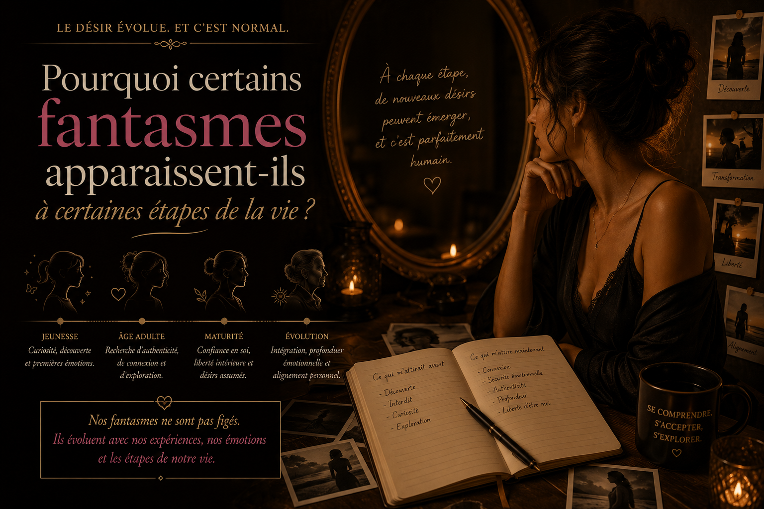 Pourquoi certains fantasmes apparaissent-ils à certaines étapes de la vie?