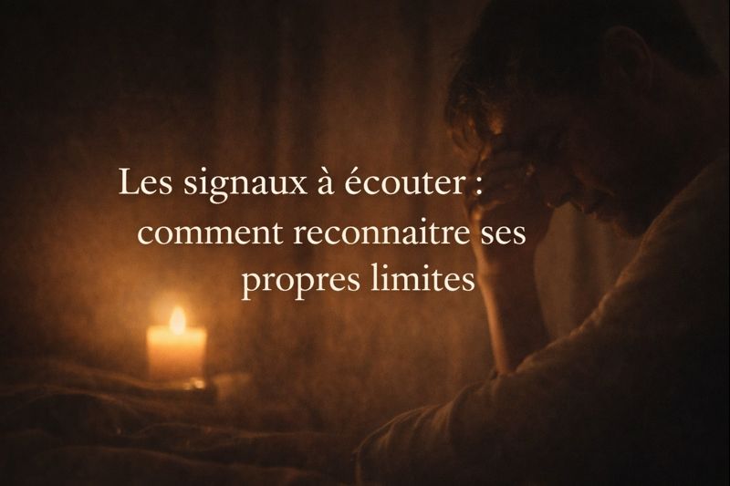 Les signaux à écouter : comment reconnaître ses propres limites